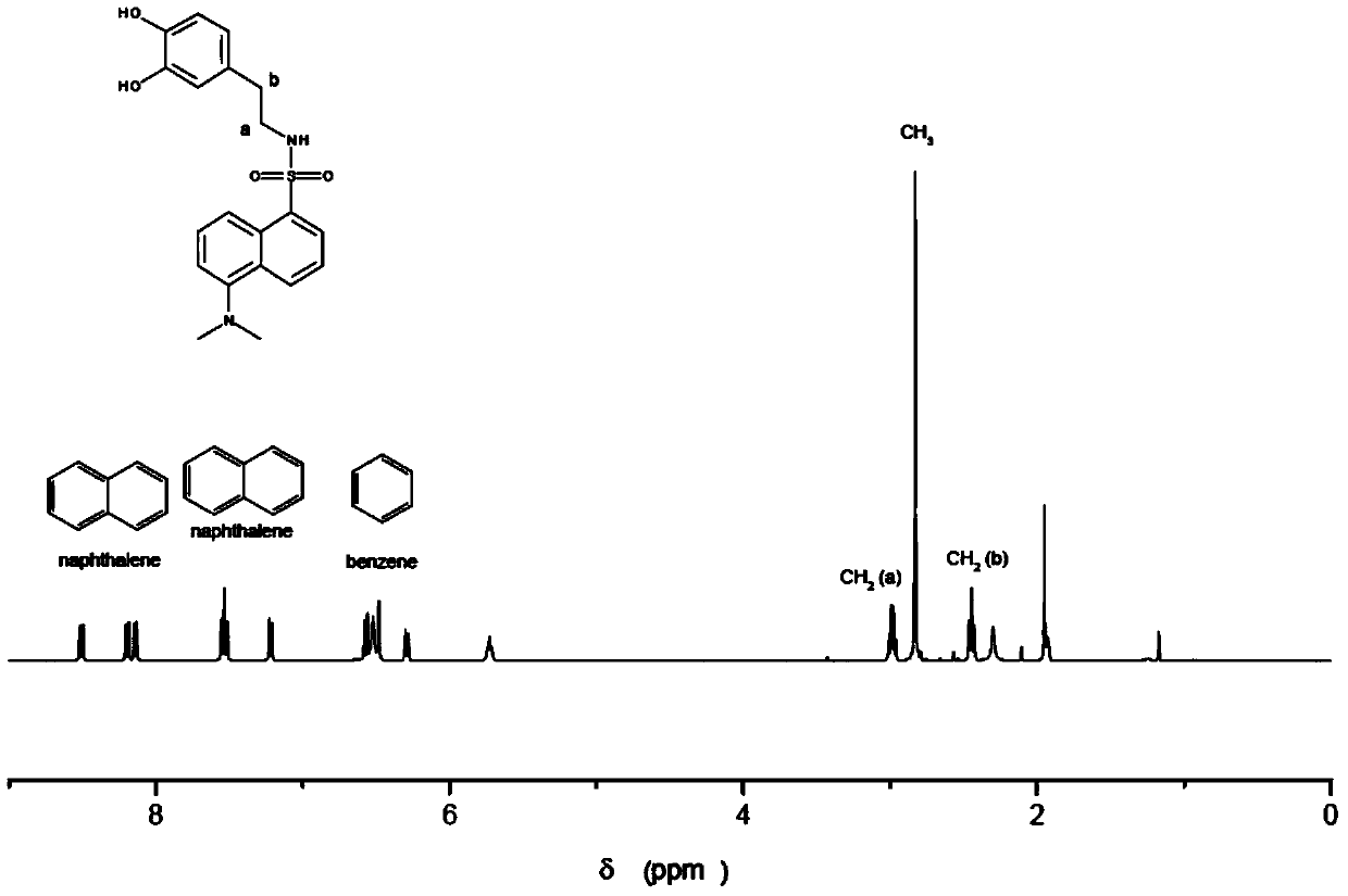 Dopamine derivative, molecular imprinted polymer and preparation methods and application of dopamine derivative and molecular imprinted polymer