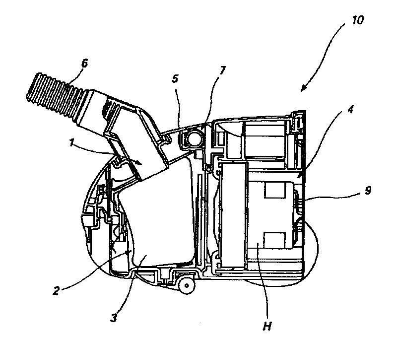 Indicator for dust collector