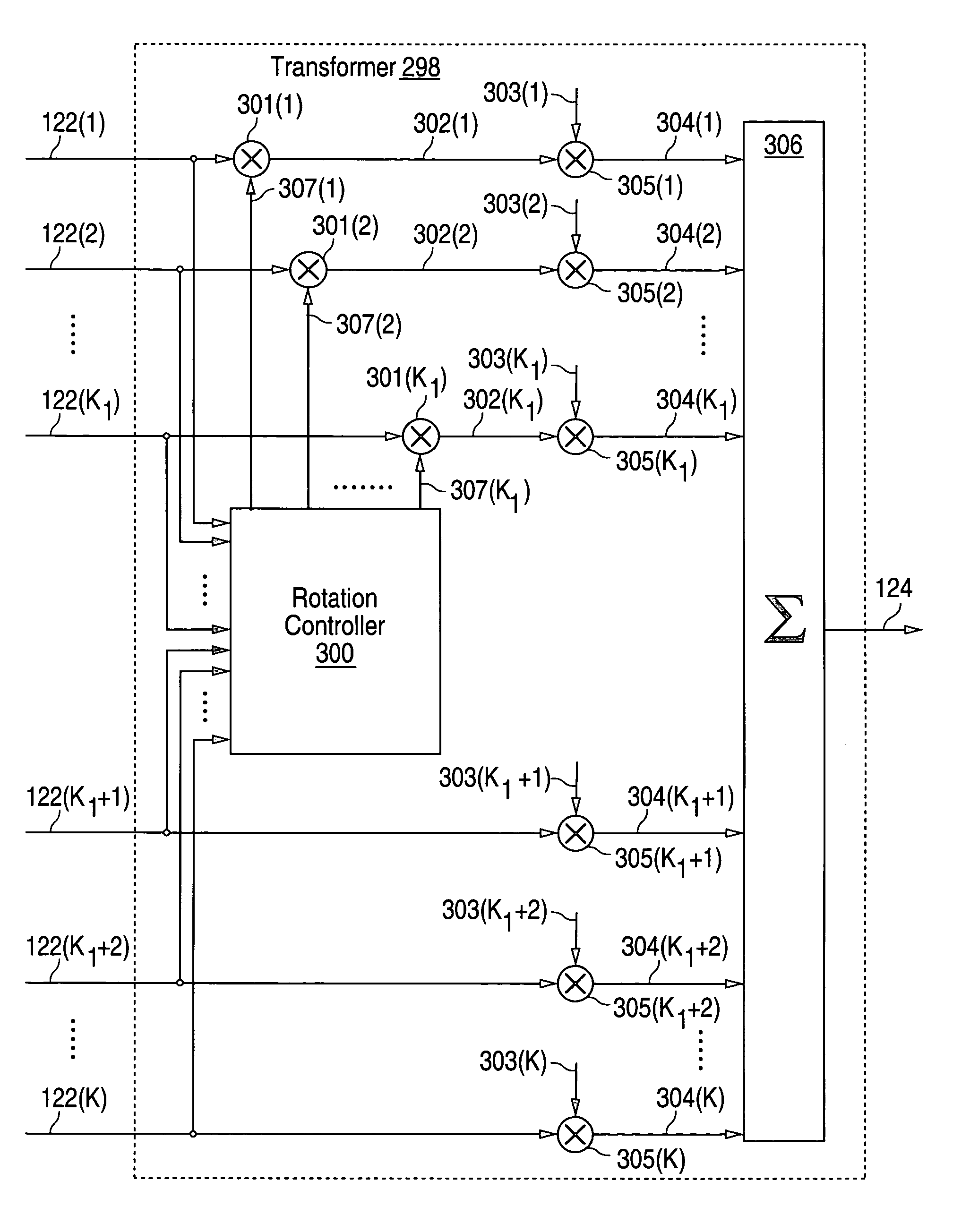 Method for reducing peak-to-average power ratios in a multi-carrier transmission system