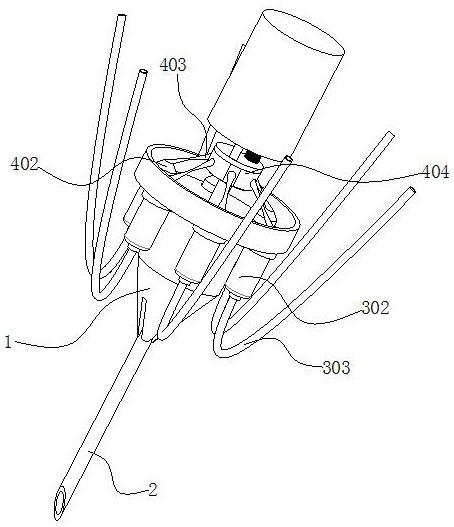 Tumor puncture extraction device
