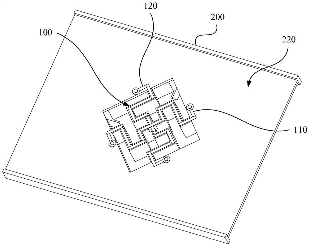 Patch antenna, radiation unit and feed structure