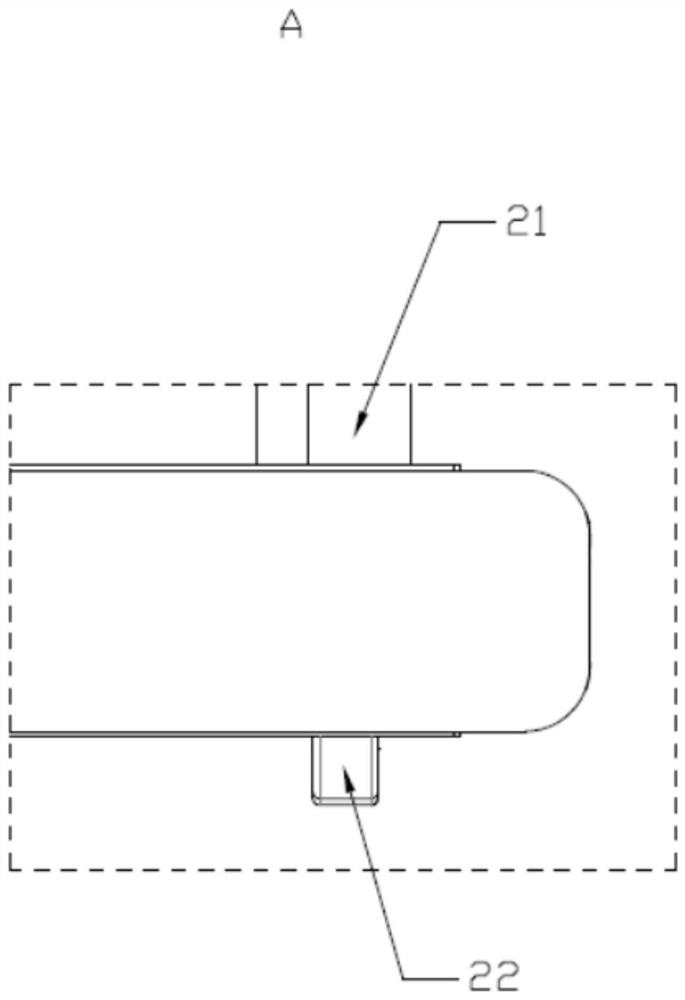 A tennis ball picking device