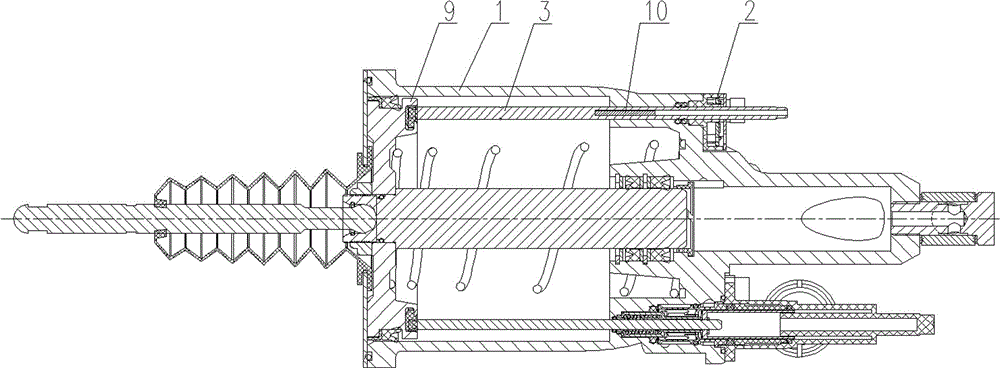 Clutch stroke monitoring system