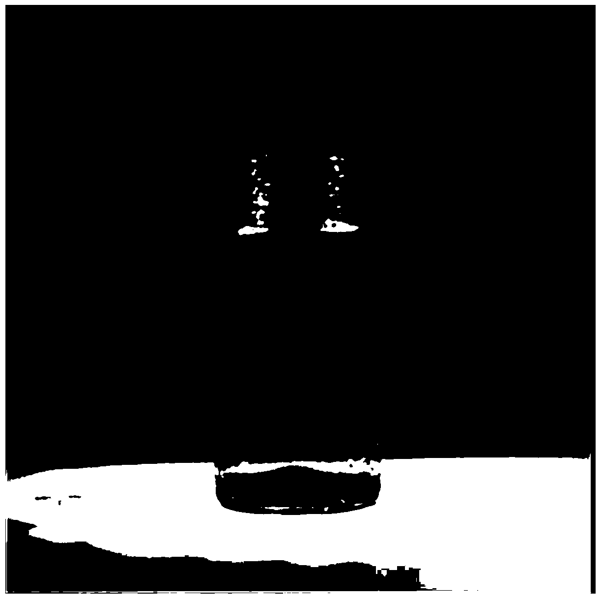 Spontaneous combustion liquid propellant composition