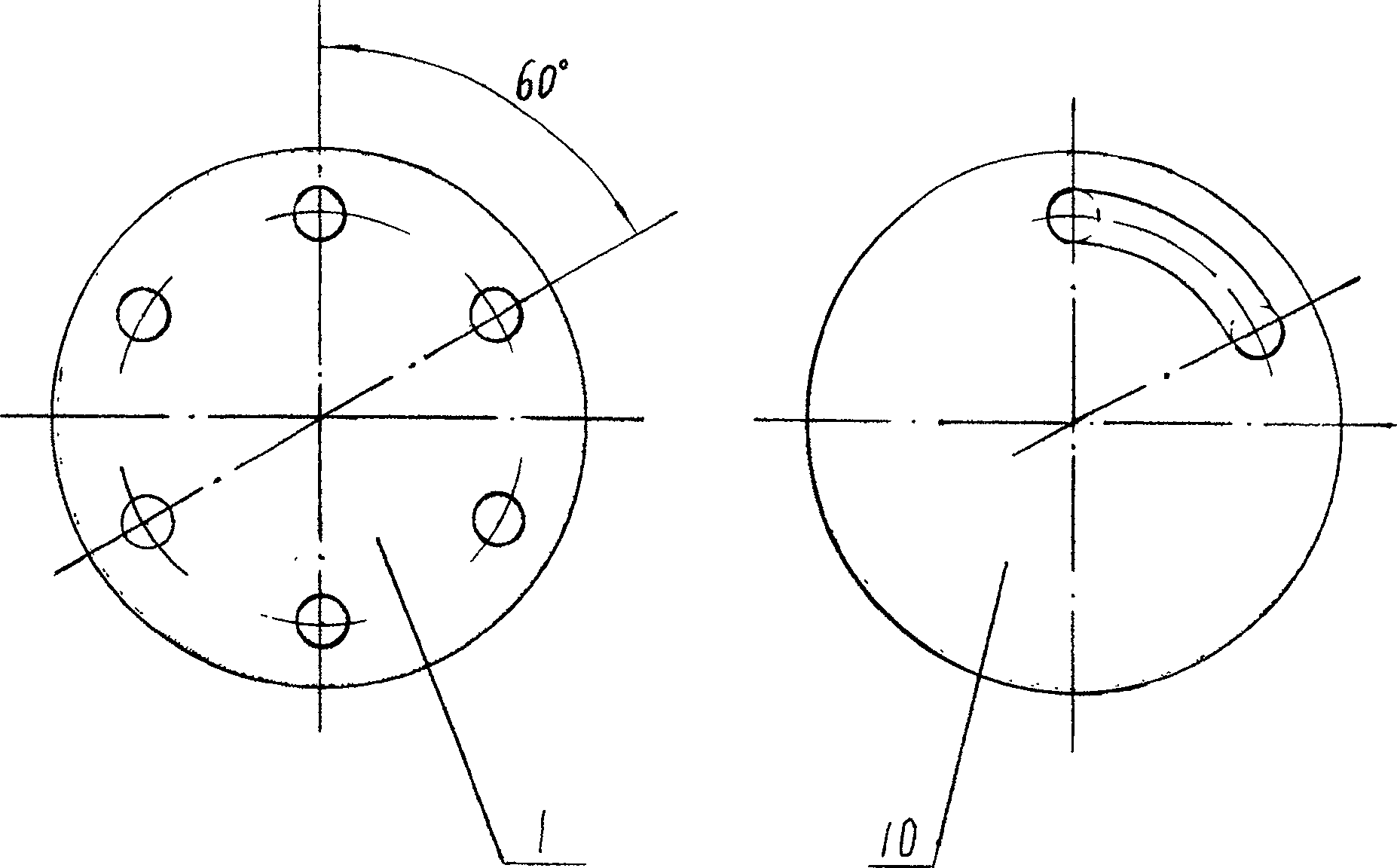 Air admission and fuel supplying system for gas engine