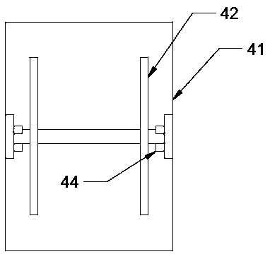 Charging pile with automatic wire take-up function