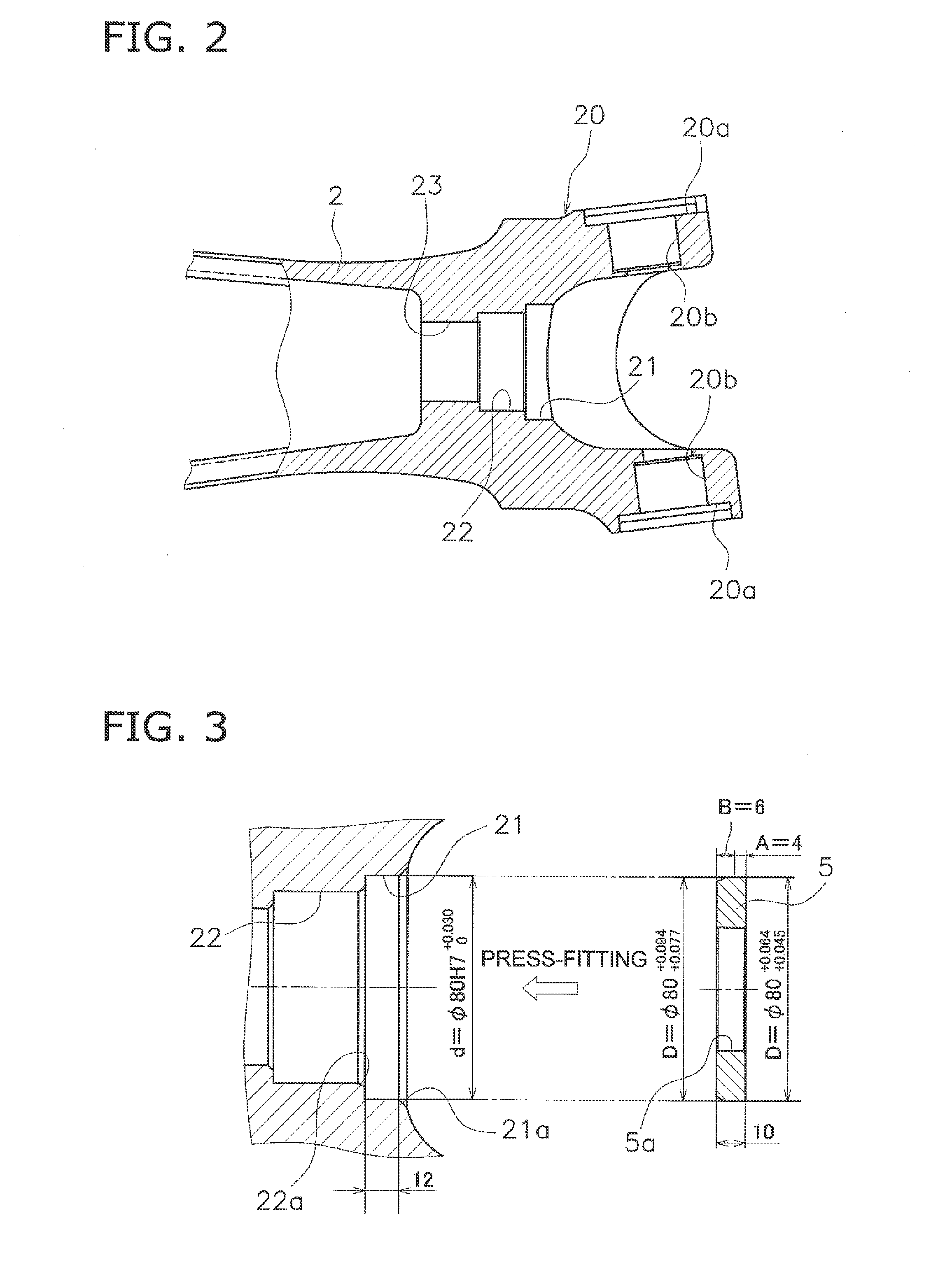 Axle housing assembly for work vehicle