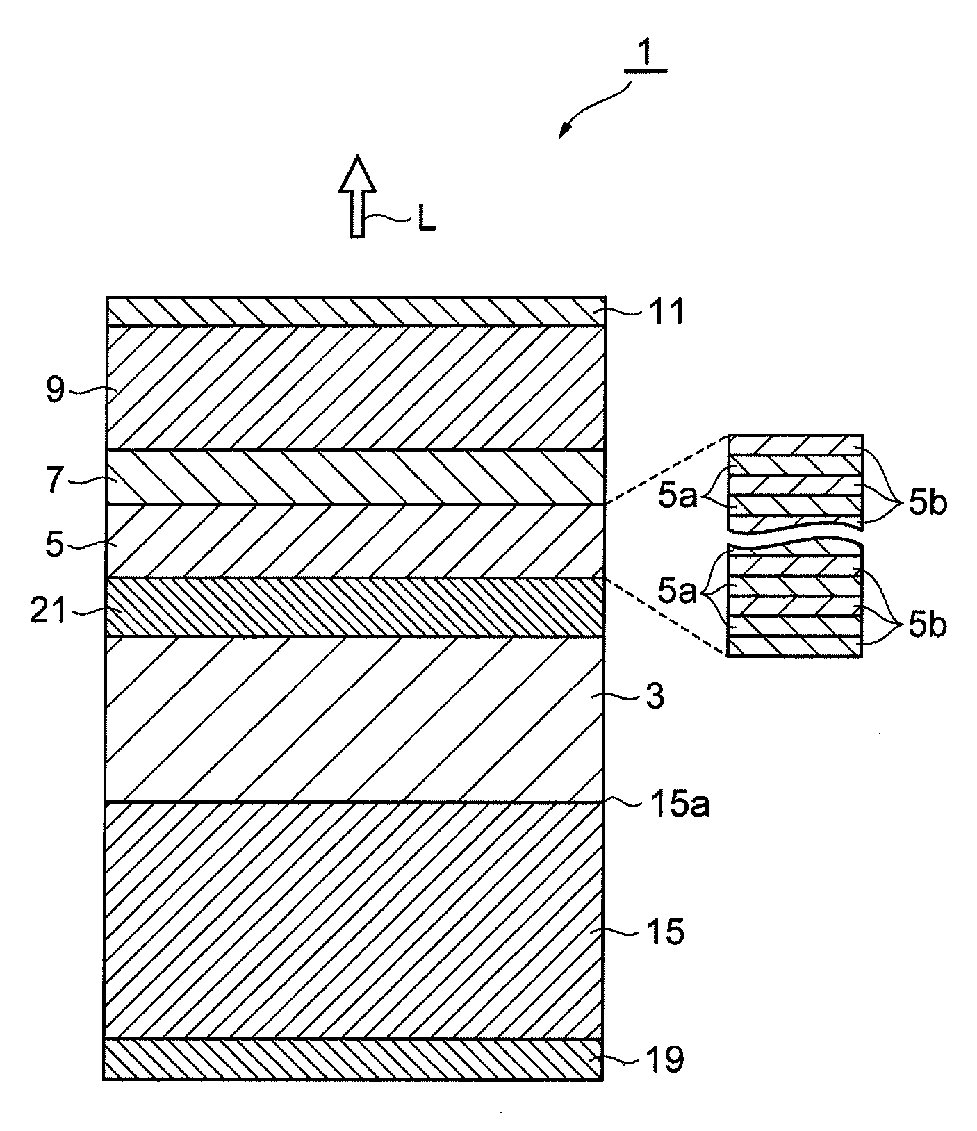 Method for forming quantum well structure and method for manufacturing semiconductor light emitting element