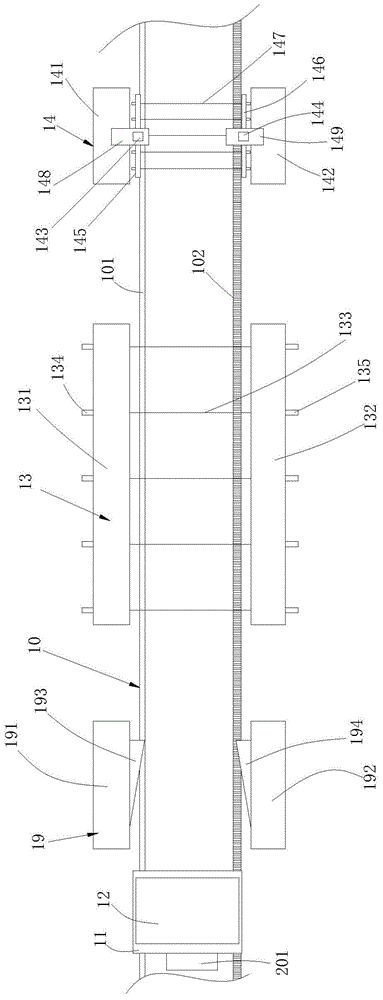 Foamed brick cutting device capable of cutting out building blocks of different specifications