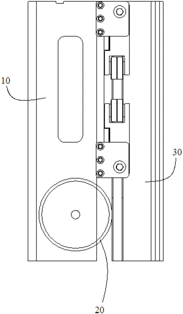 Rail clamping device