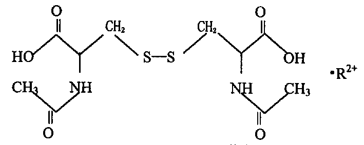 N,N'-diacetylcystine-arginine salt and its preparing process and usage