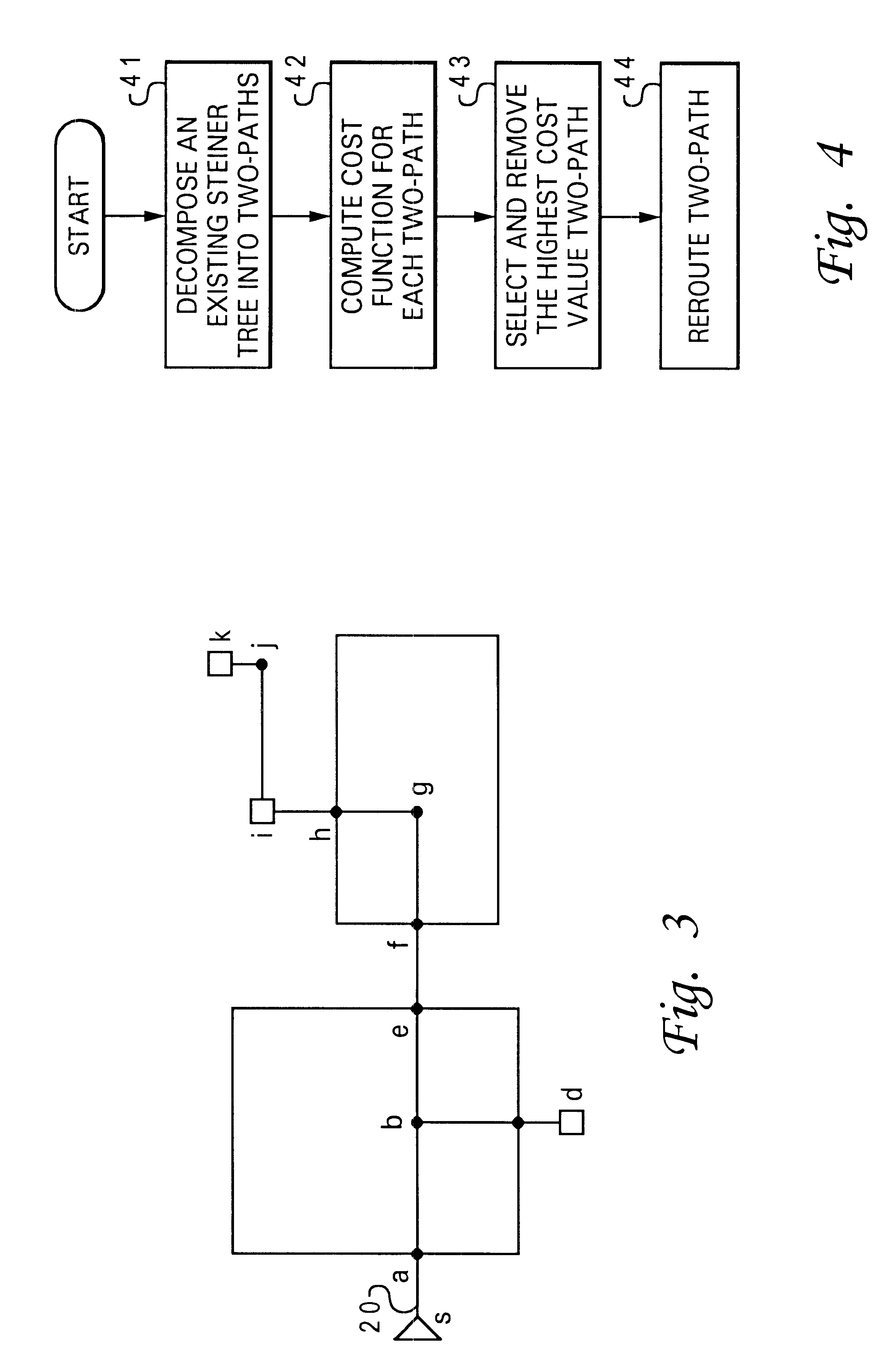 Method and system for re-routing interconnects within an integrated circuit design having blockages and bays