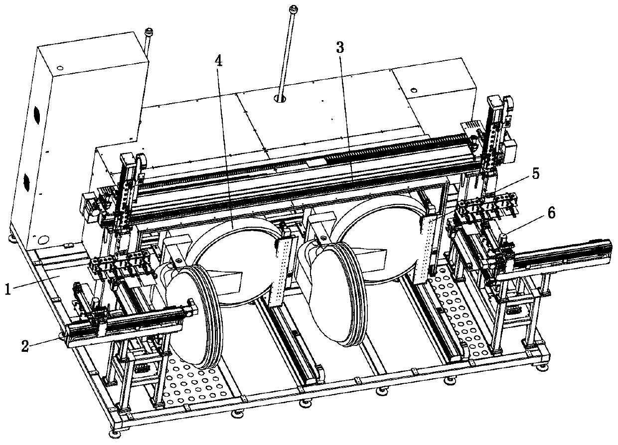 Tank type online defoaming machine and defoaming process thereof