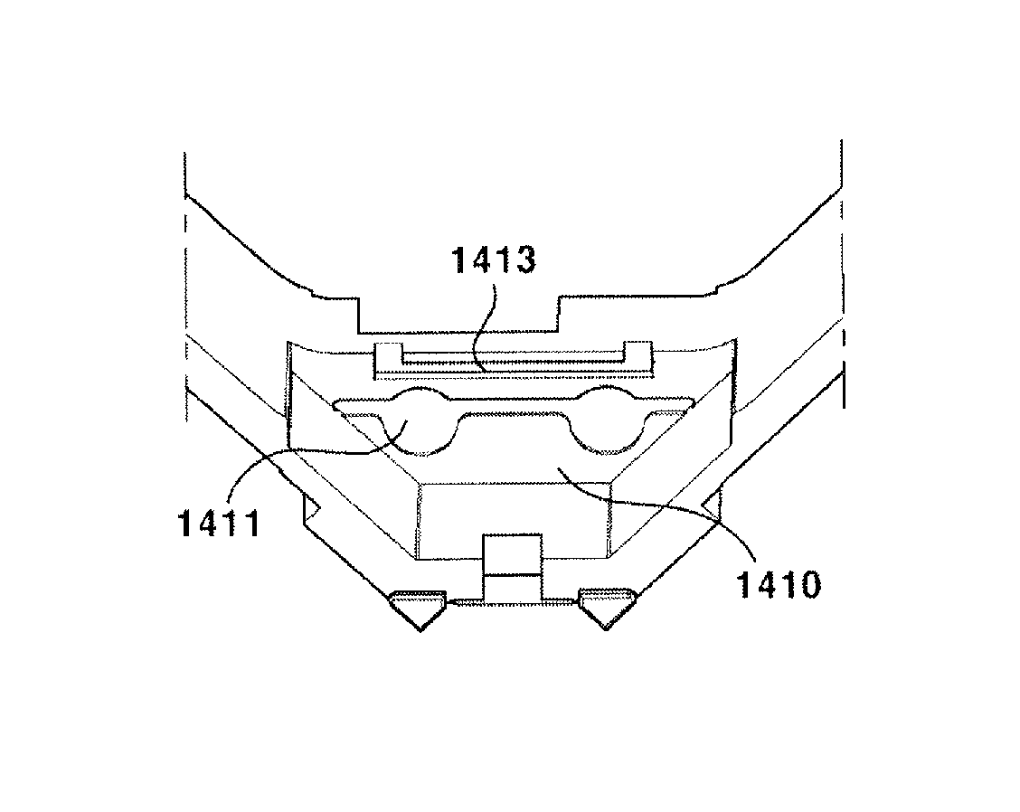 Camera module with adhesive groove