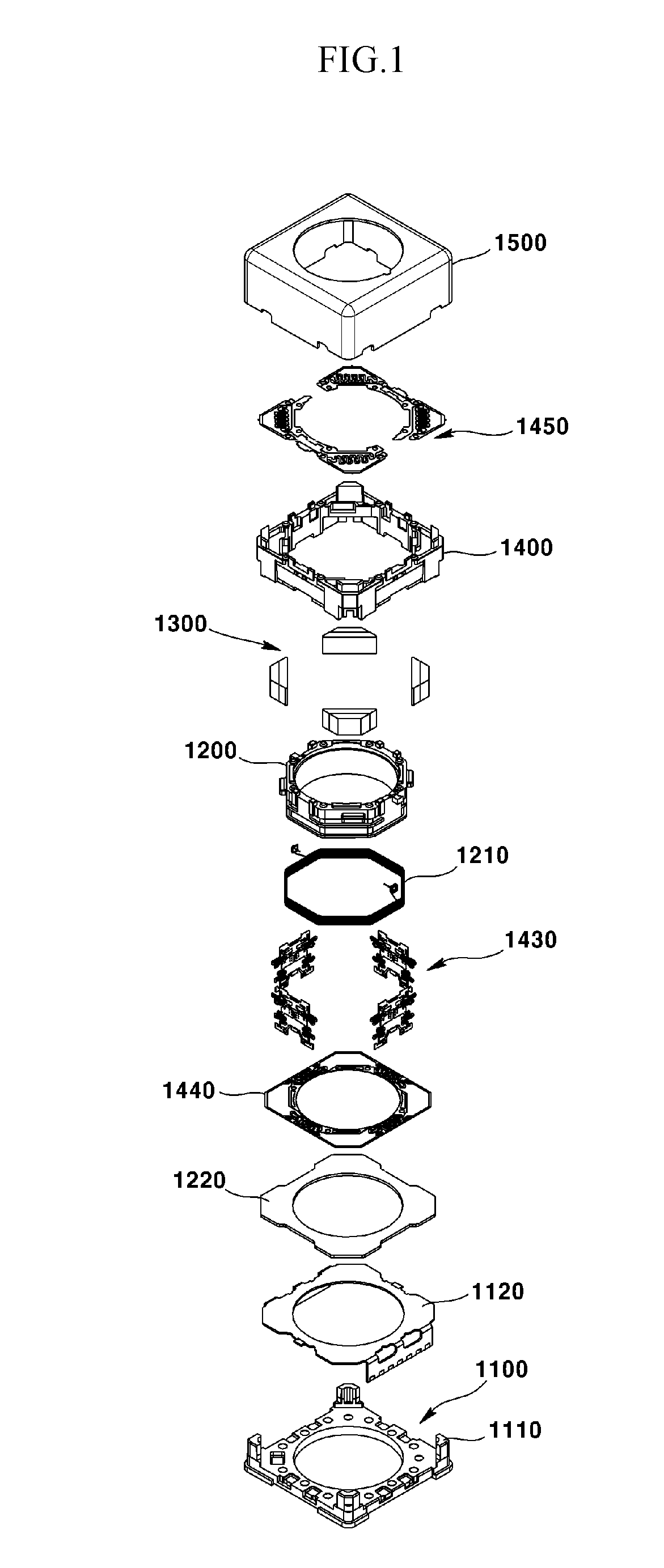 Camera module with adhesive groove