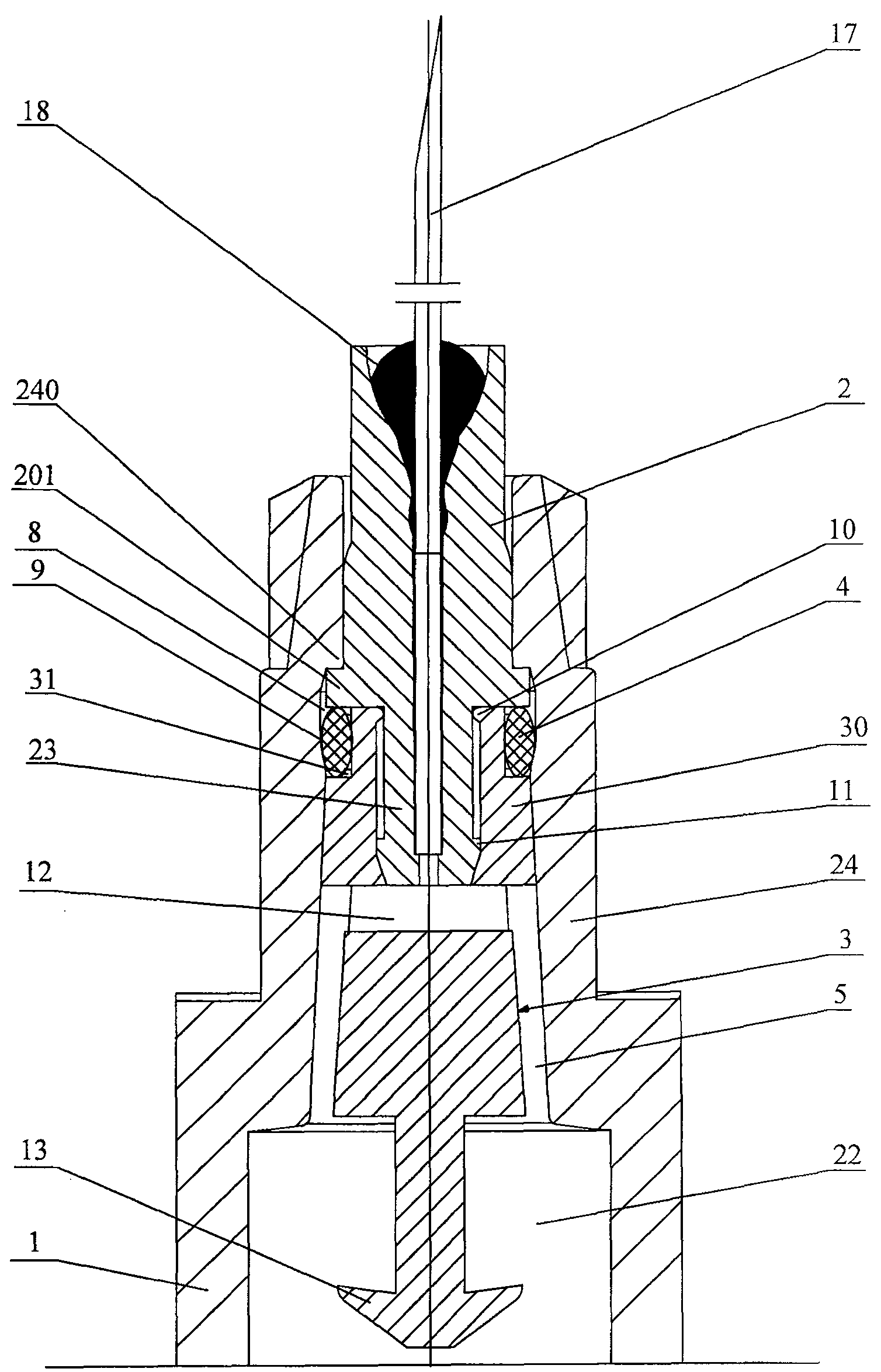 Safe self-destroyed syringe with greater force for preventing needle from withdrawing