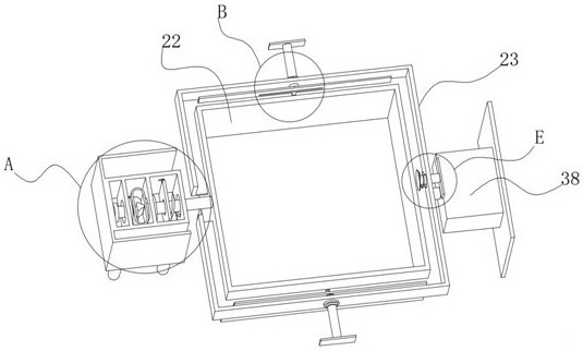 A powder packaging device with a vibration device and its application method