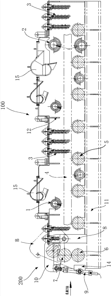 High-pressure water descaling device