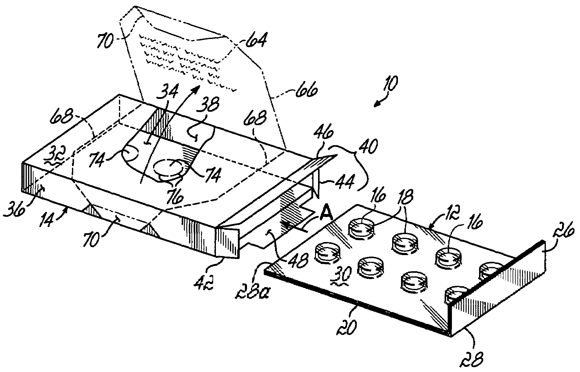 Unitary pharmaceutical package