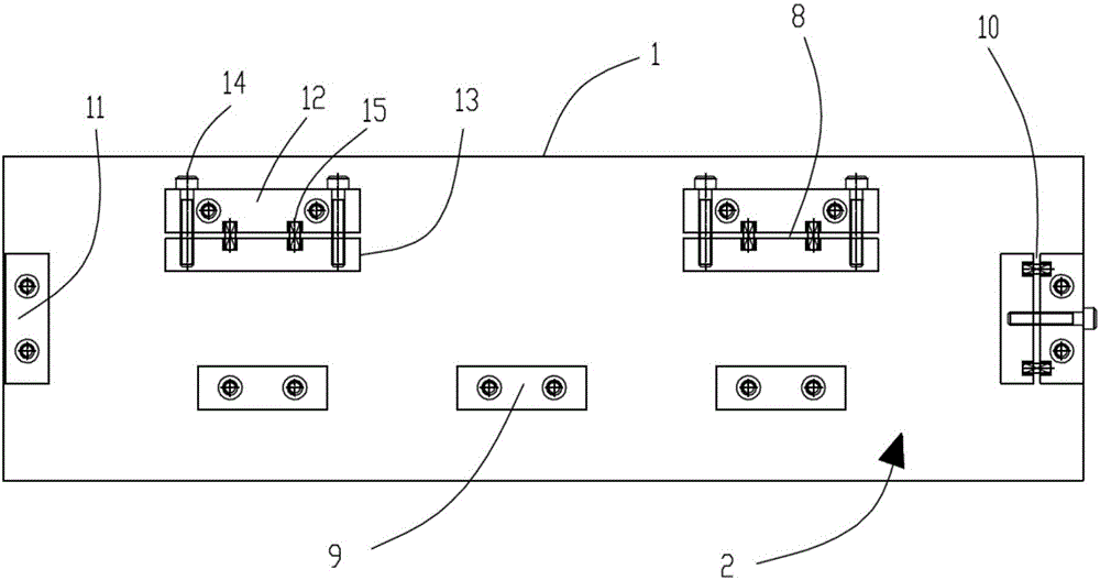 Quick printing jig for panel surfaces