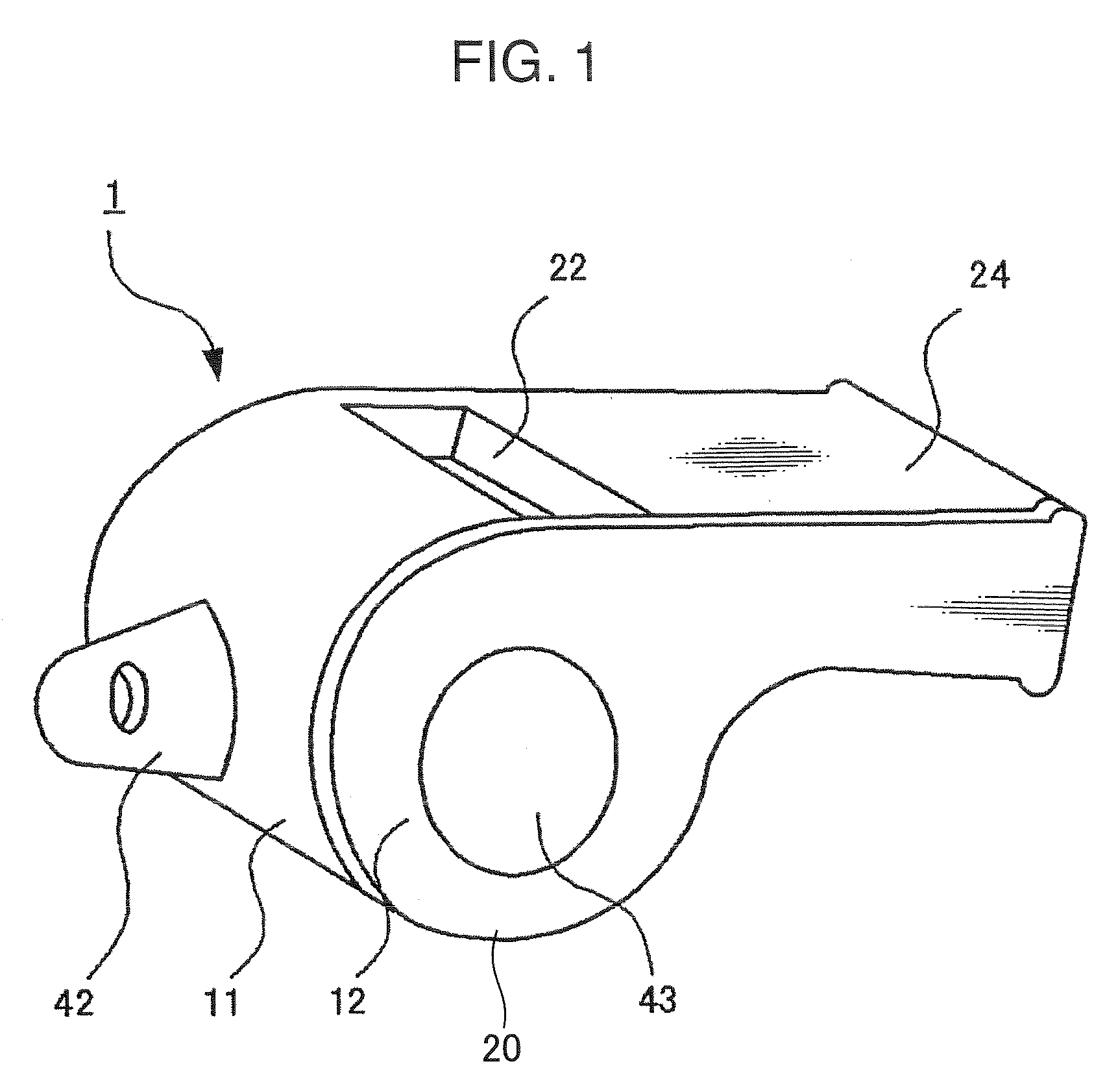 Disassemblable whistle