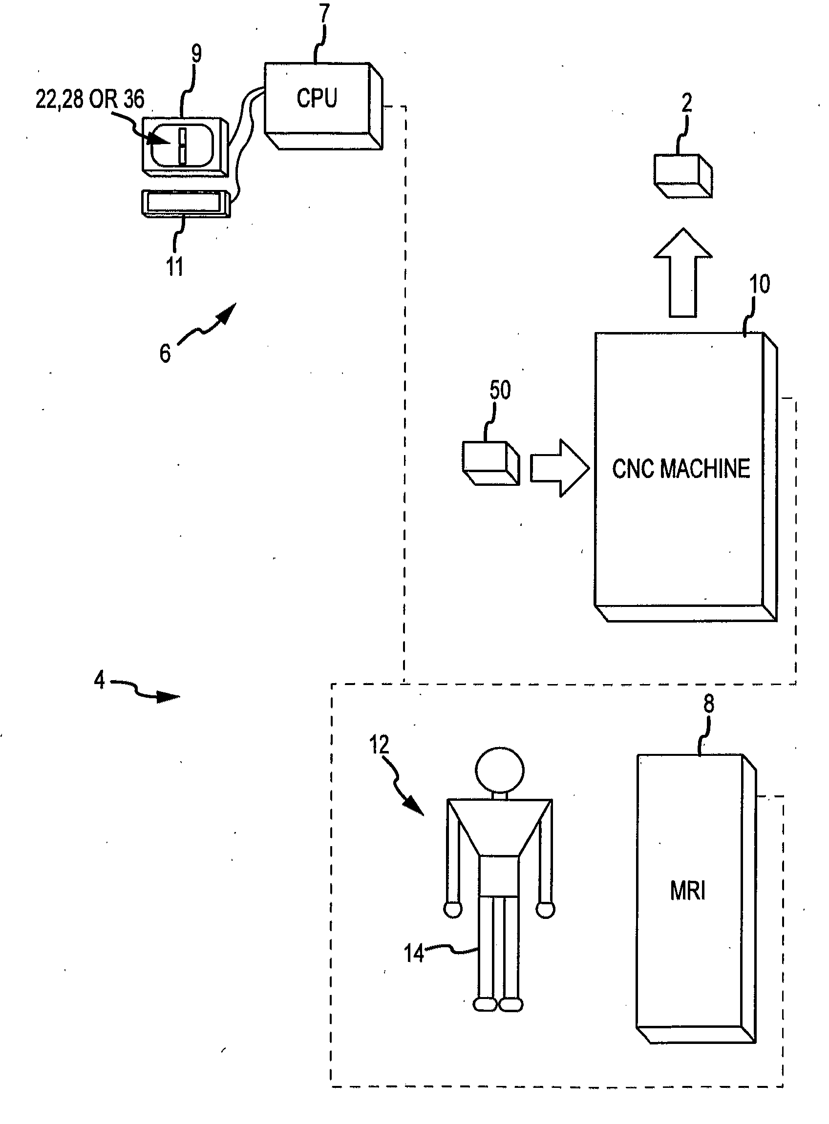 System and method for image segmentation in generating computer models of a joint to undergo arthroplasty