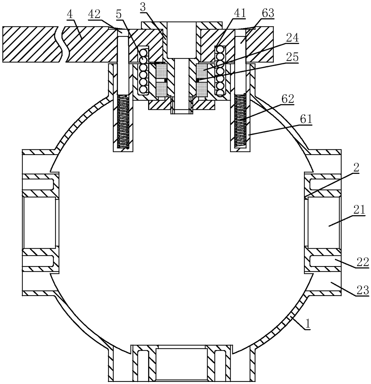 A self-locking folding unmanned aerial vehicle with stably rotating wings