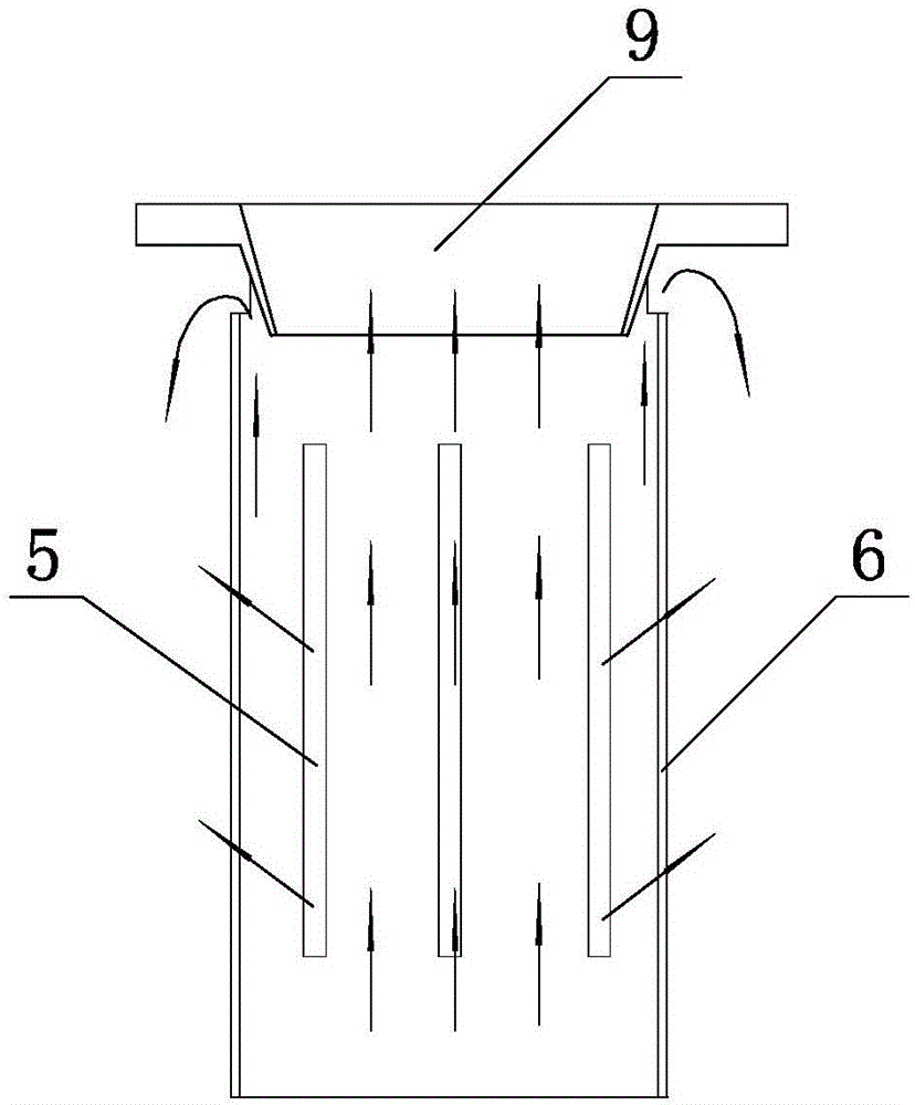 Flue gas depth dedusting defogging water-saving unit and device composed thereby