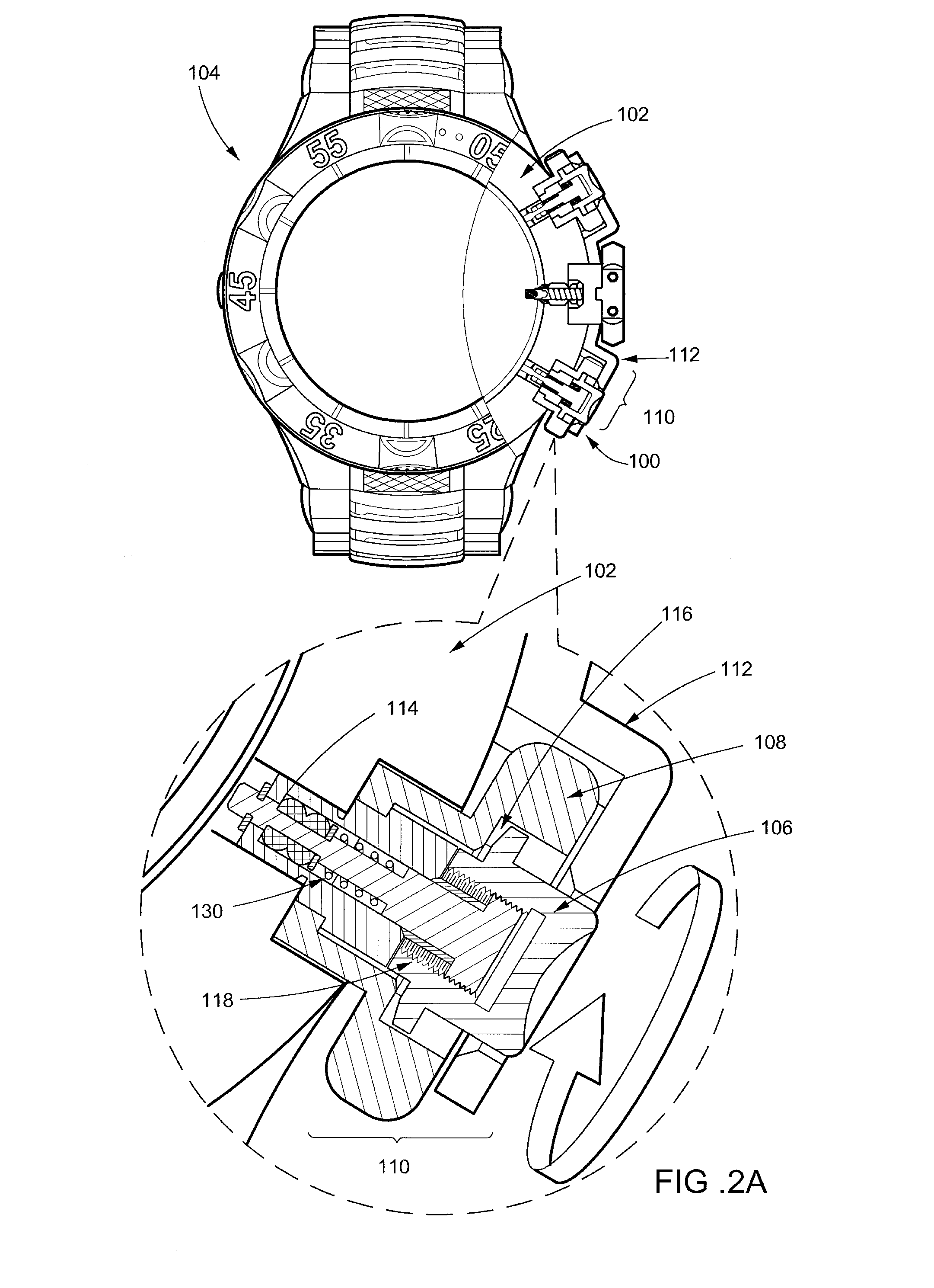 Interface for actuating a device