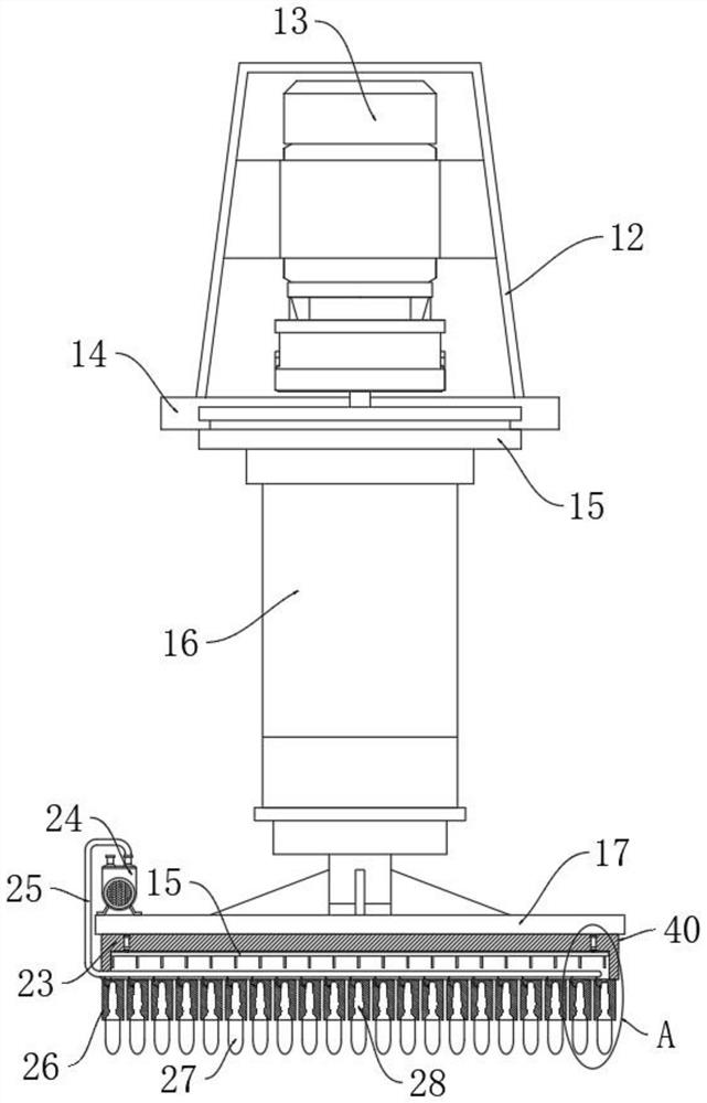 Extraction equipment with self-cleaning mechanism for streptococcus vaccine preparation