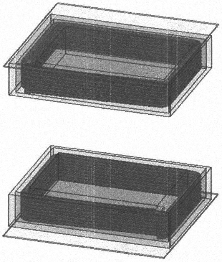 Magnetic coupling mechanism suitable for wireless power transmission between rocket and ground and design method