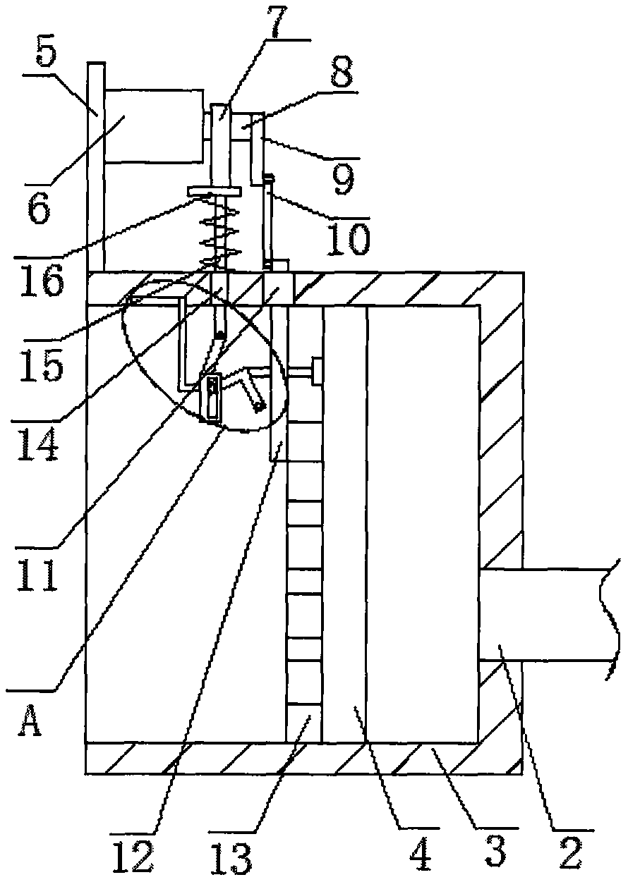 Large-particle crystallization device of ammonia process desulfurization and denitration system and using method of device