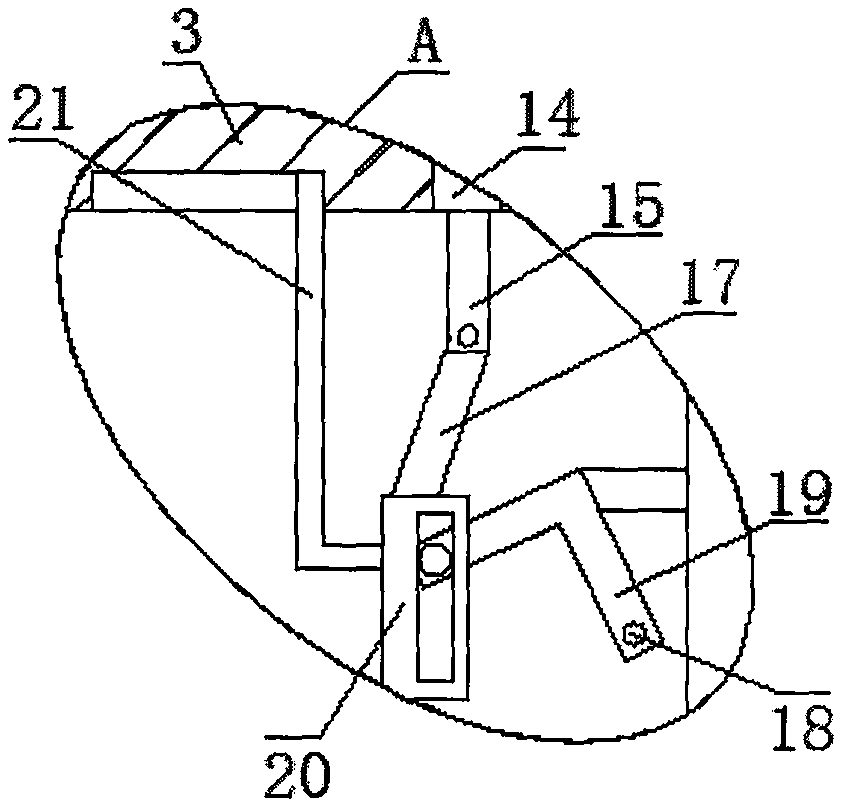 Large-particle crystallization device of ammonia process desulfurization and denitration system and using method of device