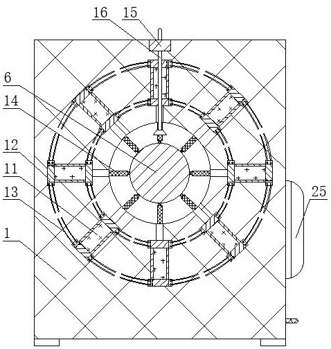 Anti-deformation welding device for cage frame and using method of welding device