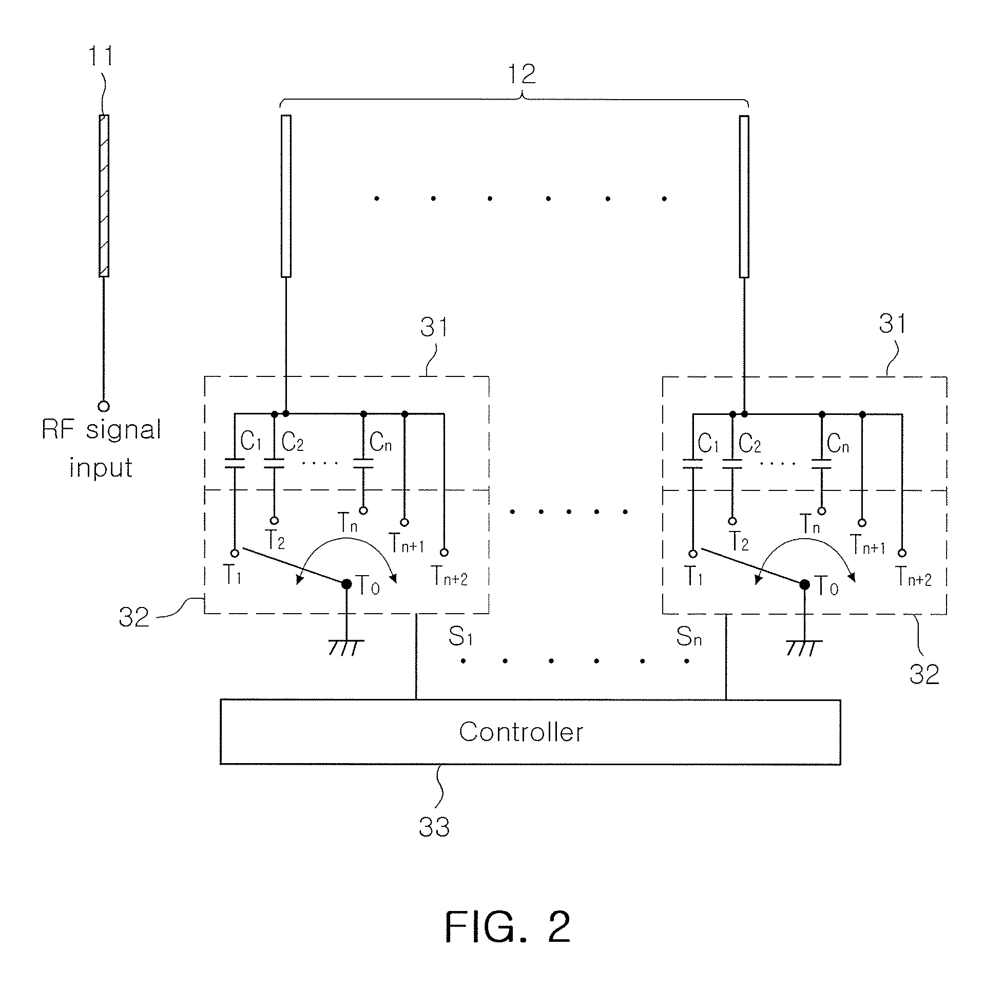 Method and apparatus for controlling radiation direction of small sector antenna