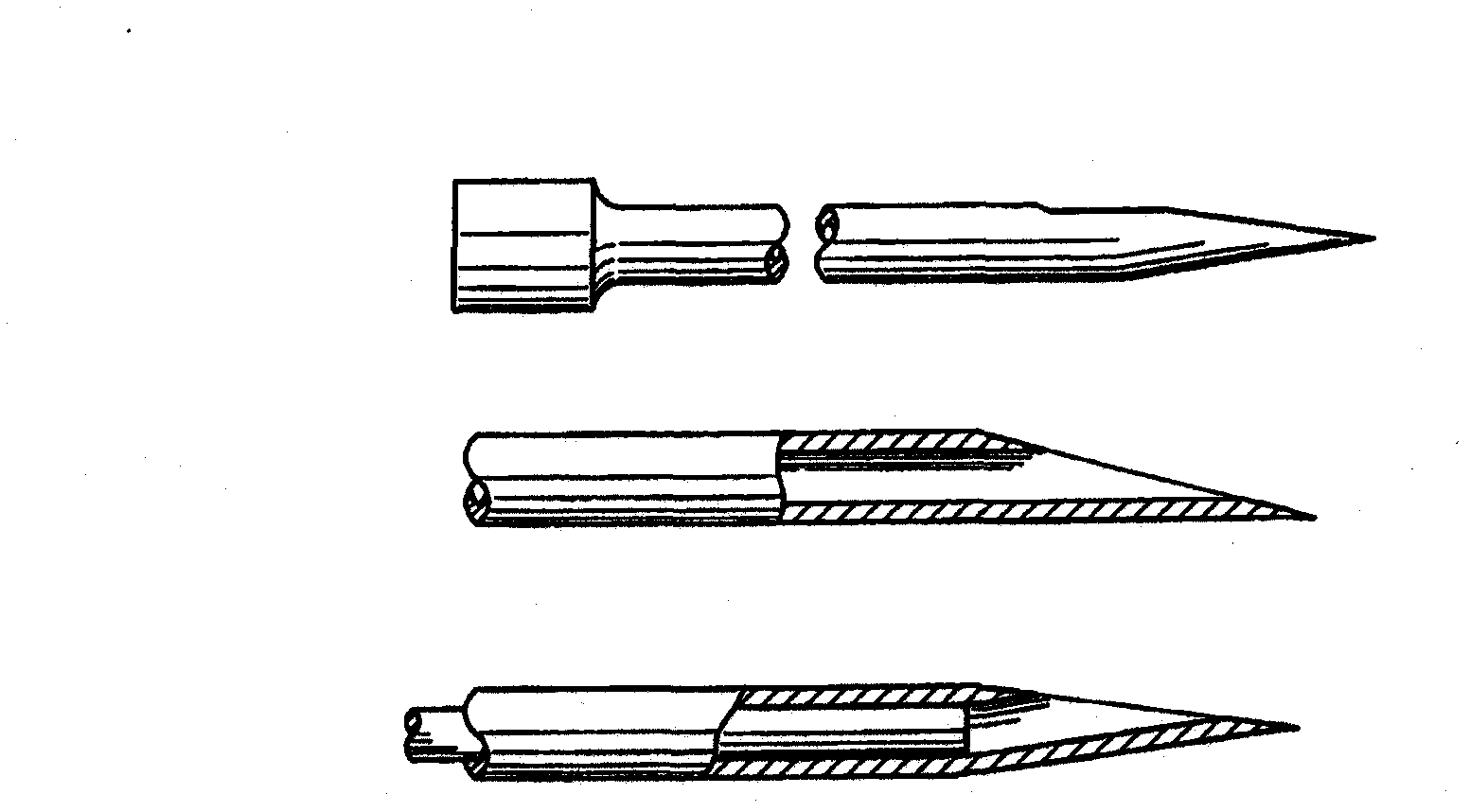 Needle for subcutaneous port