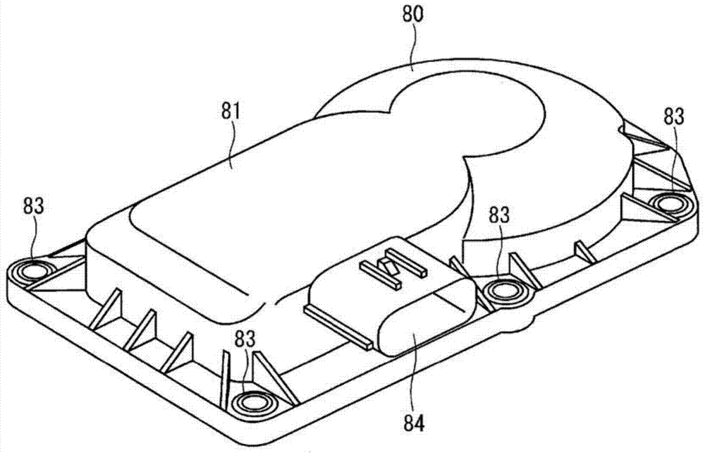 Rotation angle detecting device and rotary drive unit by use thereof