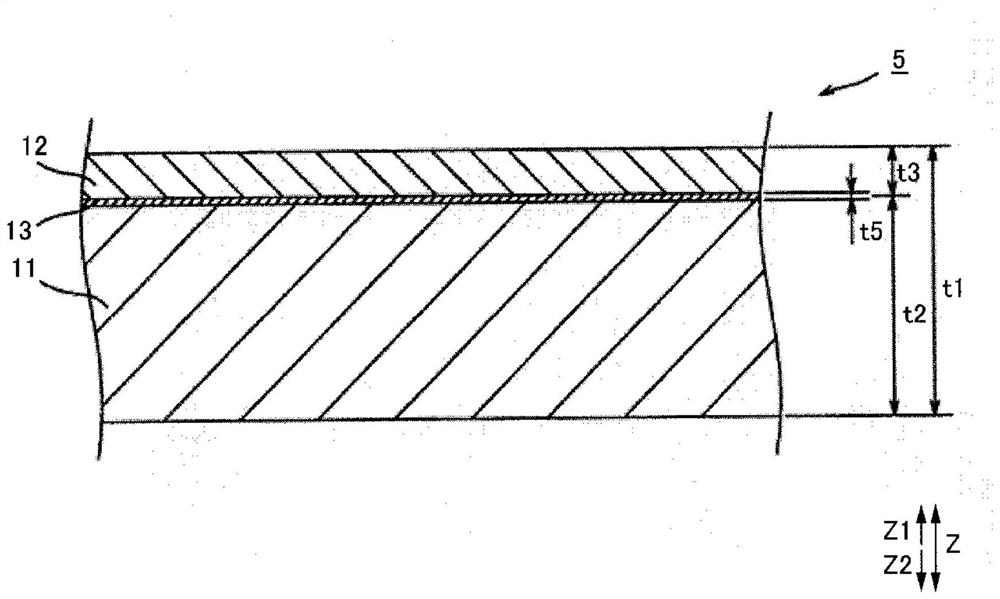 Magnesium clad material, housing for electronic devices, and component for mobile objects