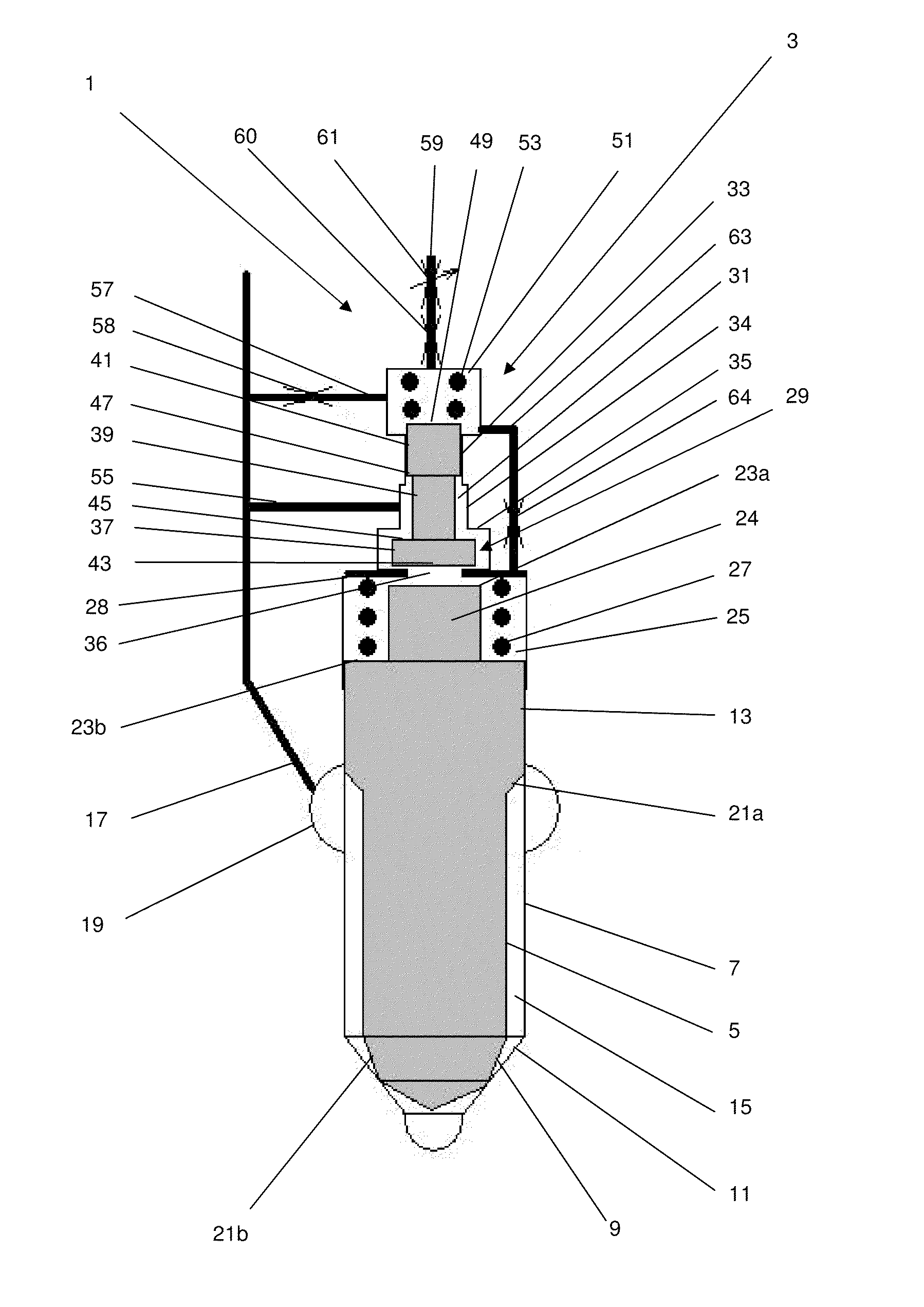 Fuel injector with an improved valve control arrangement