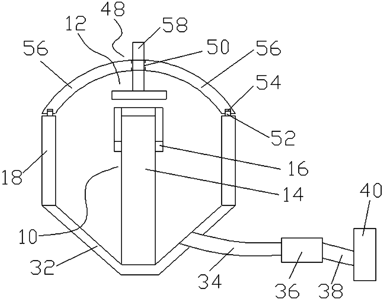 Grinding device for ring-shaped workpieces