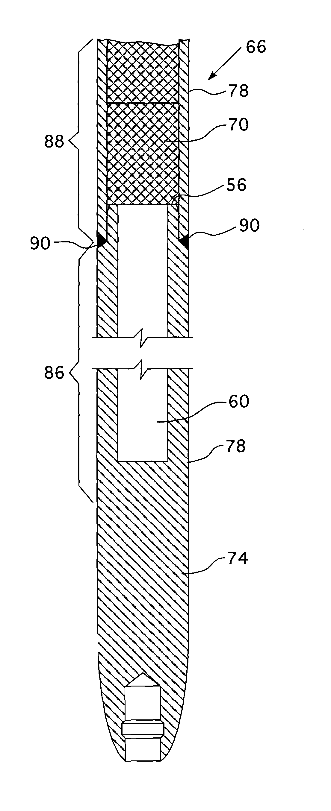 Nuclear fuel element and assembly