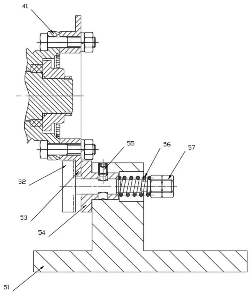 Differential locking mechanism test method and rack