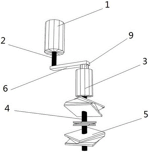 Double-level revolution and rotation mixing machine