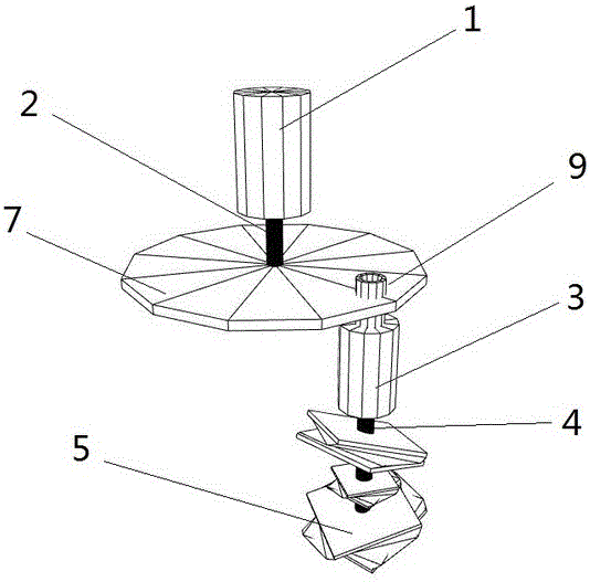 Double-level revolution and rotation mixing machine