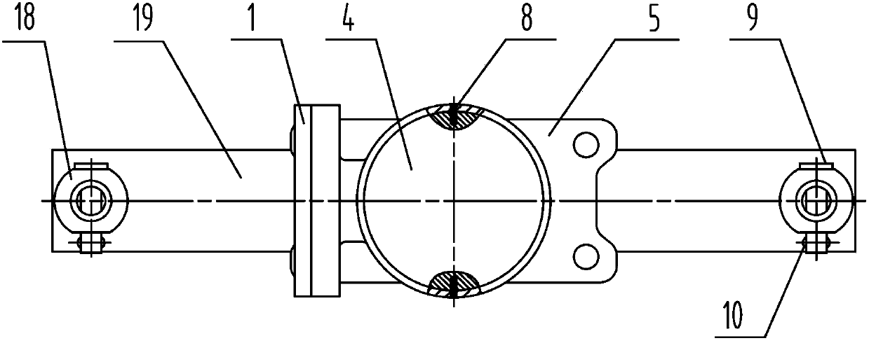 Derailment automatic braking apparatus of railway wagon