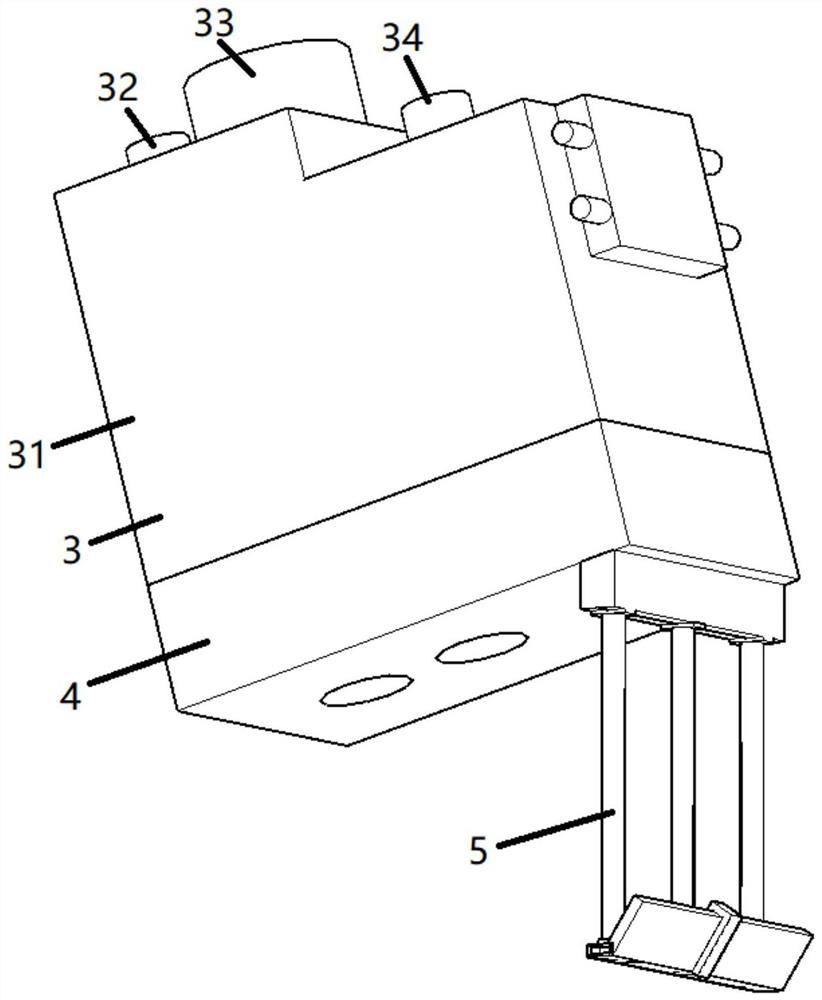 Visual positioning device and method for welding