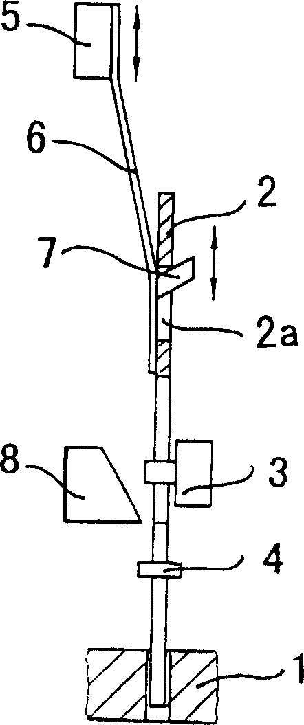 Heald bar selecting mechanism of jacquard machine