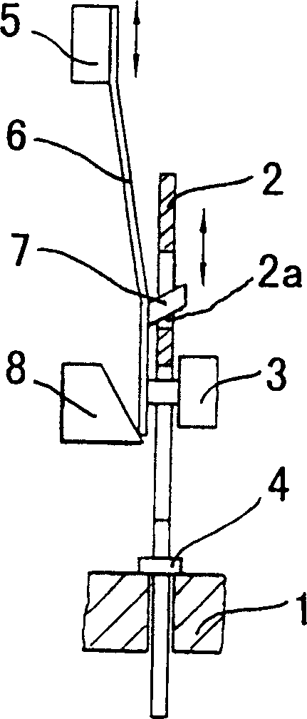 Heald bar selecting mechanism of jacquard machine