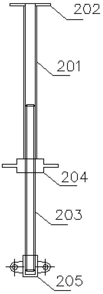 Tool type support for mounting composite slabs