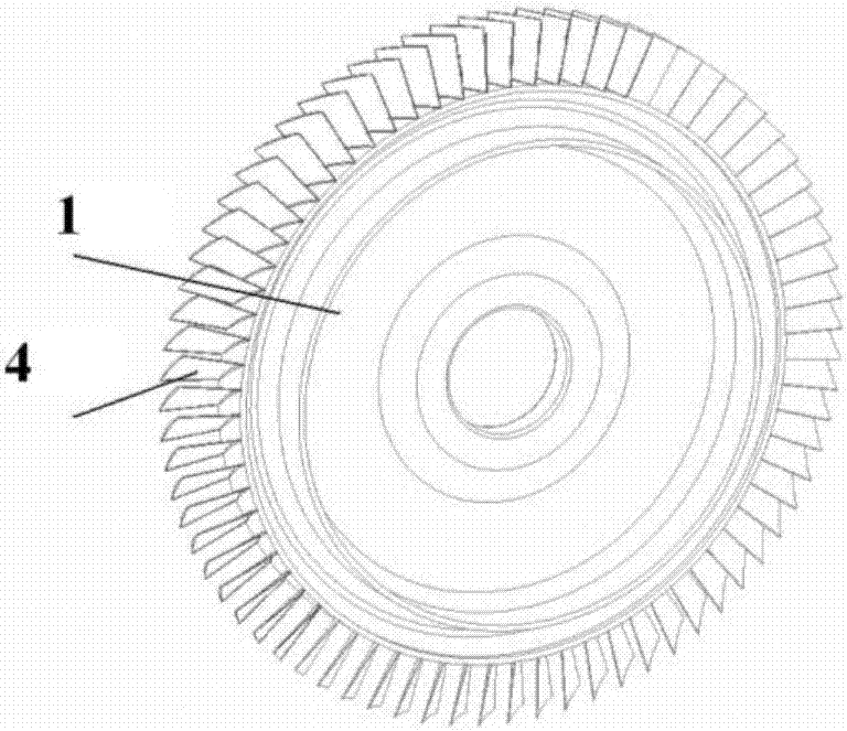 Manufacturing method for dual-metal dual-performance titanium alloy integral blade disc